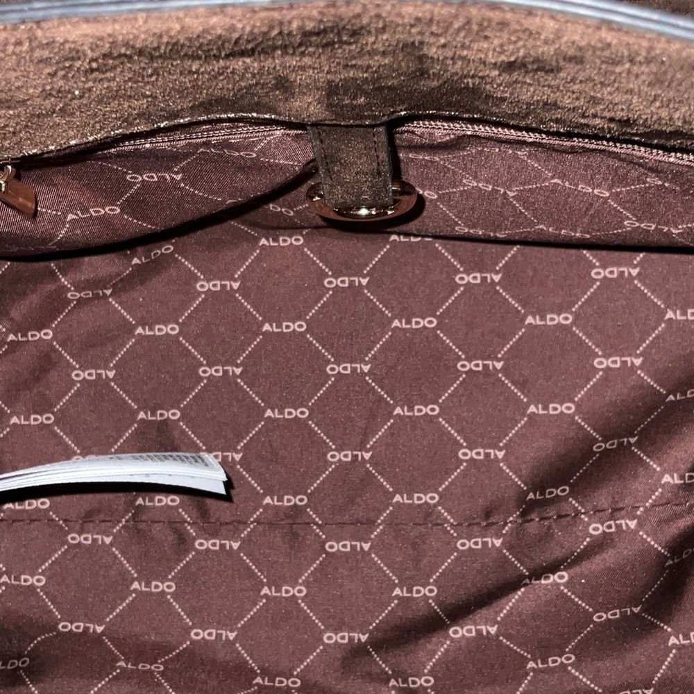 NWT ALDO Suede Satchel - Picture 11 of 16